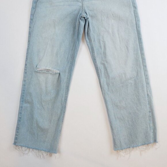 Elizabeth and James Distressed Wide Leg Crop Jeans - Size 8/29 - EUC - Picture 4 of 8
